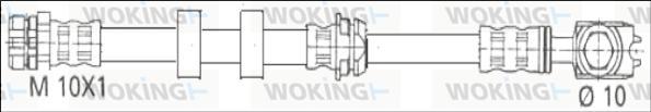 Woking G1904.36 - Flessibile del freno autozon.pro