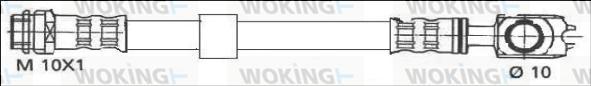 Woking G1903.96 - Flessibile del freno autozon.pro