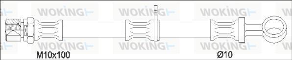 Woking G1903.82 - Flessibile del freno autozon.pro