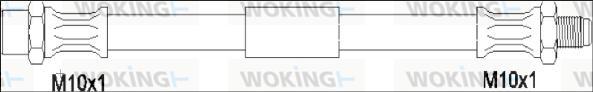 Woking G1912.04 - Flessibile del freno autozon.pro