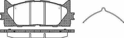 Woking P13333.00 - Kit pastiglie freno, Freno a disco autozon.pro