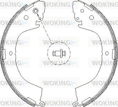 Woking Z4119.00 - Ganascia freno autozon.pro