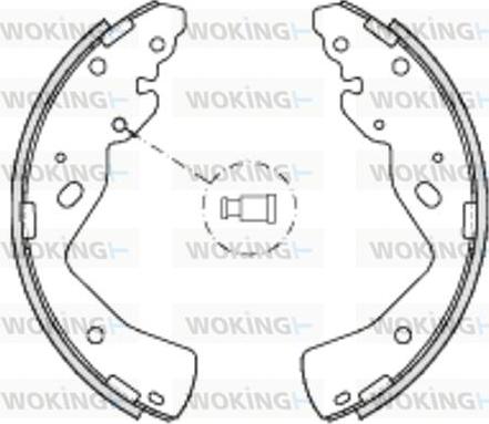 Woking Z4232.00 - Ganascia freno autozon.pro