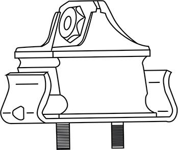 WXQP 180589 - Sospensione, Motore autozon.pro