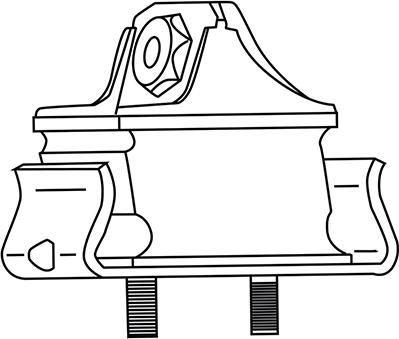 WXQP 180587 - Sospensione, Motore autozon.pro