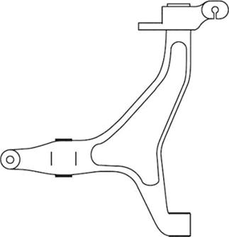 WXQP 181119 - Braccio oscillante, Sospensione ruota autozon.pro