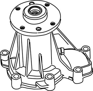 WXQP 120833 - Pompa acqua autozon.pro