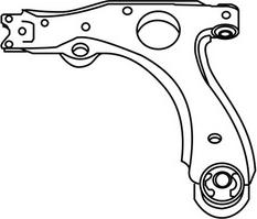 WXQP 361991 - Braccio oscillante, Sospensione ruota autozon.pro