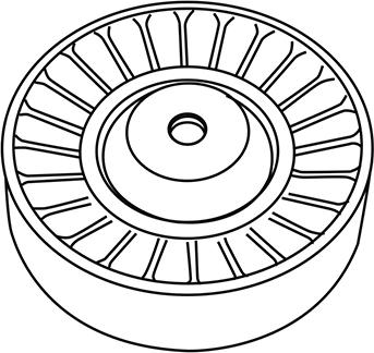 WXQP 310491 - Galoppino / Guidacinghia, Cinghia Poly-V autozon.pro