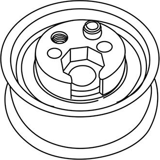 WXQP 310099 - Rullo tenditore, Cinghia dentata autozon.pro