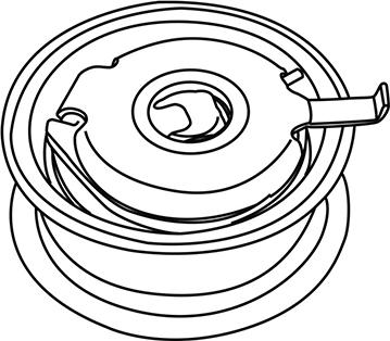 WXQP 310837 - Rullo tenditore, Cinghia dentata autozon.pro