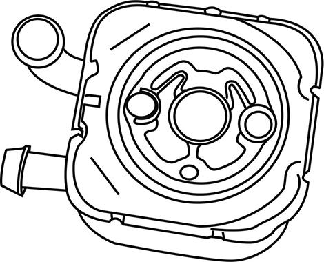 WXQP 313149 - Radiatore olio, Olio motore autozon.pro