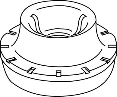 WXQP 381121 - Supporto ammortizzatore a molla autozon.pro