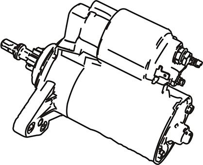 WXQP 250121 - Motorino d'avviamento autozon.pro