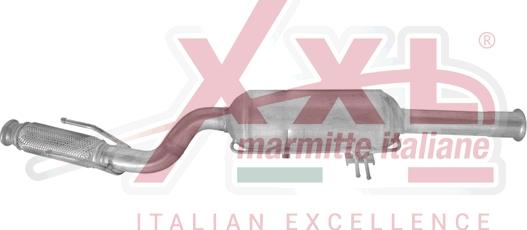 XXLMARMITTEITALIANE CT019 - Filtro antiparticolato / particellare, Impianto gas scarico autozon.pro