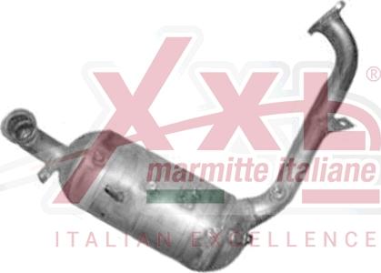 XXLMARMITTEITALIANE FD001 - Filtro antiparticolato / particellare, Impianto gas scarico autozon.pro