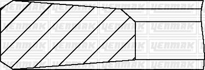 Yenmak 91-09005-000 - Kit fasce elastiche autozon.pro