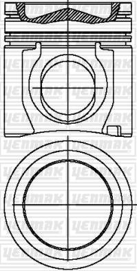 Yenmak 31-04546-000 - Pistone autozon.pro