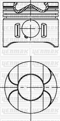 Yenmak 31-04697-000 - Pistone autozon.pro