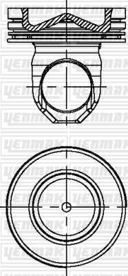 Yenmak 31-04653-000 - Pistone autozon.pro