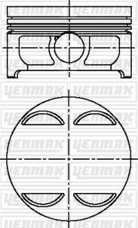 Yenmak 31-04611-000 - Pistone autozon.pro