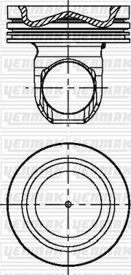 Yenmak 31-04085-000 - Pistone autozon.pro