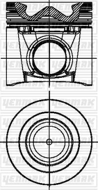 Yenmak 31-04836-000 - Pistone autozon.pro