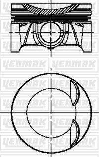 Yenmak 31-04343-000 - Pistone autozon.pro