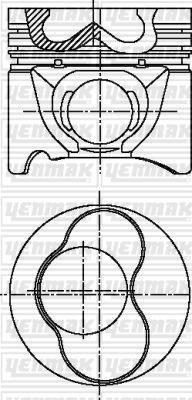 Yenmak 31-04301-000 - Pistone autozon.pro