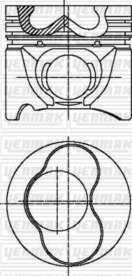 Yenmak 31-04302-000 - Pistone autozon.pro