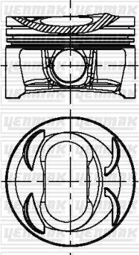 Yenmak 31-04297-000 - Pistone autozon.pro