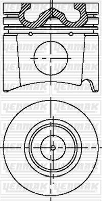 Yenmak 31-03549-000 - Pistone autozon.pro