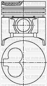 Yenmak 31-03530-000 - Pistone autozon.pro