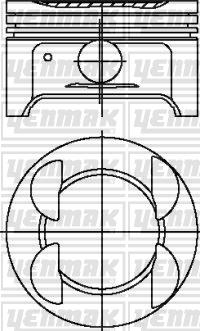 Yenmak 31-03795-000 - Pistone autozon.pro