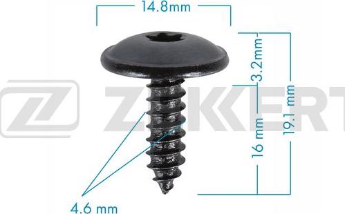 Zekkert BE-1223 - Clip, Fregio / Modanatura protettiva autozon.pro