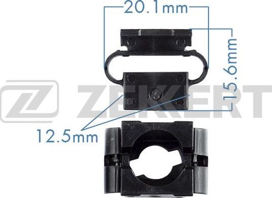 Zekkert BE-3429 - Clip, Fregio / Modanatura protettiva autozon.pro