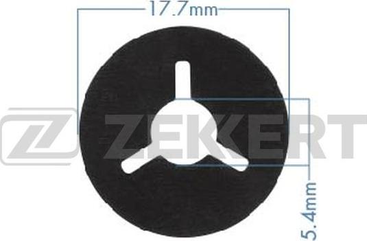 Zekkert BE-3516 - Clip, Fregio / Modanatura protettiva autozon.pro