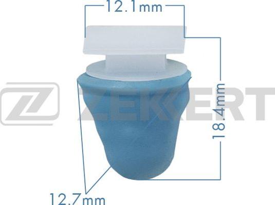 Zekkert BE-3177 - Clip, Fregio / Modanatura protettiva autozon.pro