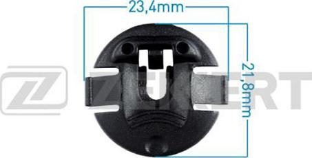 Zekkert BE-3230 - Clip, Fregio / Modanatura protettiva autozon.pro