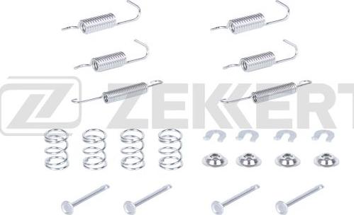 Zekkert BR-1498 - Kit accessori, Pastiglia freno autozon.pro