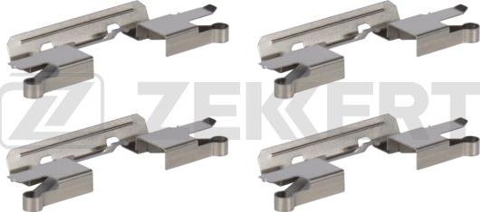 Zekkert BR-1492 - Kit accessori, Pastiglia freno autozon.pro