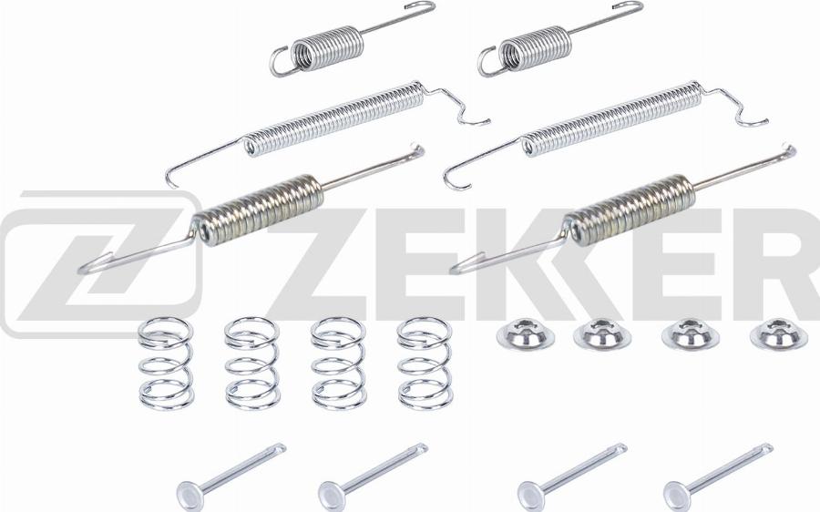 Zekkert BR-1504 - Kit accessori, Pastiglia freno autozon.pro