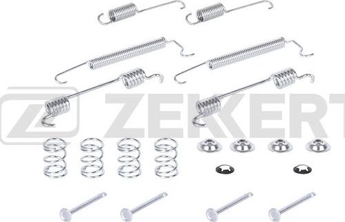 Zekkert BR-1502 - Kit accessori, Pastiglia freno autozon.pro