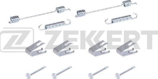 Zekkert BR-1511 - Kit accessori, Pastiglia freno autozon.pro