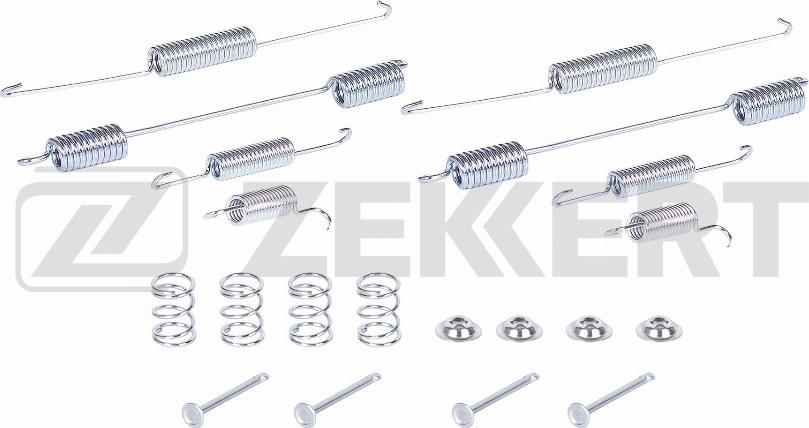 Zekkert BR-3304 - Kit accessori, Pastiglia freno autozon.pro