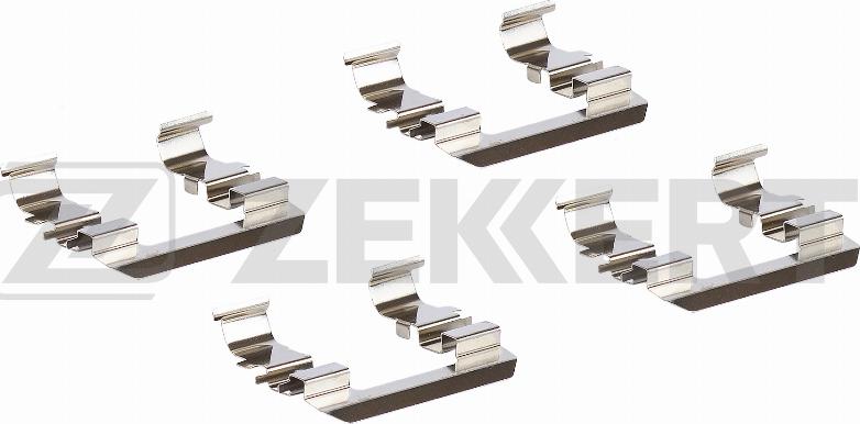 Zekkert BR-3308 - Kit accessori, Pastiglia freno autozon.pro