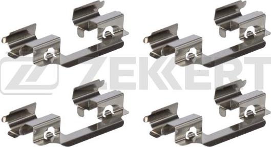 Zekkert BR-3255 - Kit accessori, Pastiglia freno autozon.pro