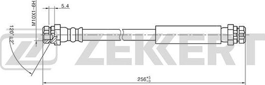 Zekkert BS-9401 - Flessibile del freno autozon.pro