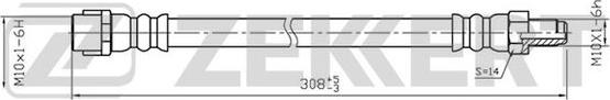 Zekkert BS-9037 - Flessibile del freno autozon.pro