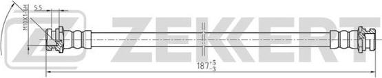 Zekkert BS-9126 - Flessibile del freno autozon.pro